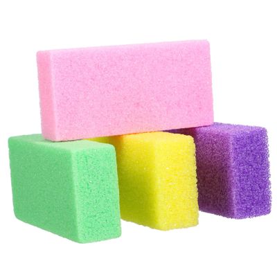HONMEET 12pcs Foot Pumice Foot Scrubbers Callus Remover Professional Pedicure Tools Brush for Shower