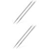 Outanaya 4pcs Stainless Steel Cuticle Pusher Tool for Nail Care Hand Foot Nail Art Tools view 1