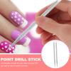 Outanaya 4pcs Stainless Steel Cuticle Pusher Tool for Nail Care Hand Foot Nail Art Tools view 3
