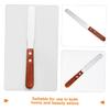 IWOWHERO Hair Removal Wax Applicator Wooden Handle Non Stick Portable Body Hair Removal Spatula view 3