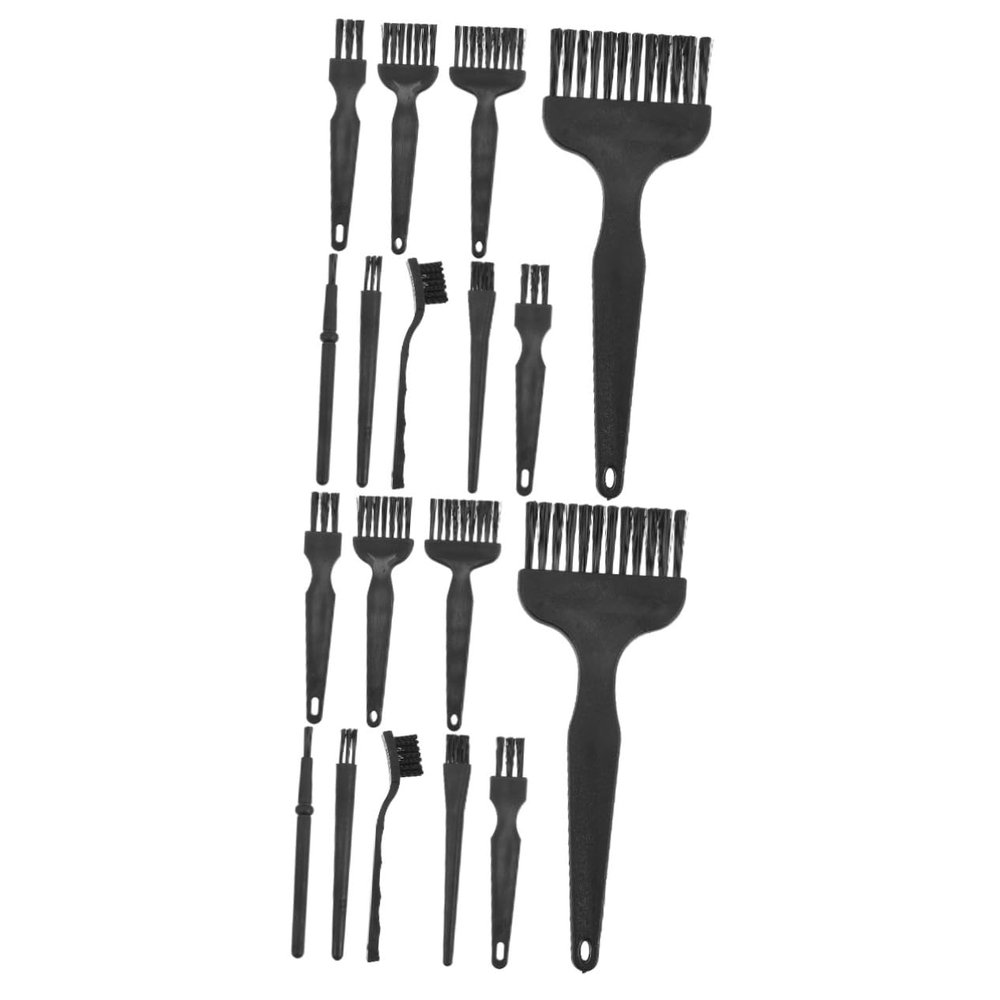 Outanaya 16pcs Electric Shaver Cleaning Brush Replacement Brush for Razor Trimmer Men Face Shaver Cleaning Supplies Sturdy Material