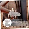 BIUDECO 2pairs Paraffin Wax Foot Covers Foot for Moisturizing and Healing Soft Pink Gray for and Self-Care Treatment view 3