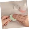 SOESFOUFU 5pcs Luxurious Cotton Makeup Remover Pads Double-Sided Printed Facial Cleaning Pads Washable Reusable for Women Beauty Random Color view 3