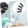 ASAKKURA 4pcs Electronic Foot File Replacement Extra Coarse Pedicure Rollers for Quick Removal Curved Design for Easy Cleaning Under Running Water view 4