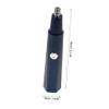 SOESFOUFU Electric Nose Hair Trimmer and Eyebrow Grooming Kit for Men and Women Portable Manual and Removal Tool Safe Material Lightweight Blue view 2