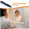 SOESFOUFU Electric Nose Hair Trimmer and Eyebrow Grooming Kit for Men and Women Portable Manual and Removal Tool Safe Material Lightweight Blue view 3