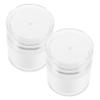 MUSISALY 2pcs Vacuum Pump Press Bottles 50ml Skincare Pump Travel Bottles Airless Lotion Dispenser view 1