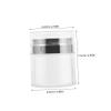 MUSISALY 2pcs Vacuum Pump Press Bottles 50ml Skincare Pump Travel Bottles Airless Lotion Dispenser view 2