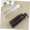 SOESFOUFU 600ml Shampoo Bottles Refillable Set of 2 Plastic Pump Bottles for Shower Gel Toiletries Container Portable Reusable view 2