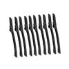 FRCOLOR 10pcs Folding Eyebrow Eyebrow Trimmer Shaper Makeup Tool for Precise Grooming Lightweight Travel-friendly view 1