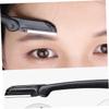 FRCOLOR 10pcs Folding Eyebrow Eyebrow Trimmer Shaper Makeup Tool for Precise Grooming Lightweight Travel-friendly view 4