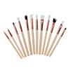 MERRYHAPY 12pcs Professional Eye Makeup Brush Set for Powder Foundation Eyeshadow Eyeliner and Lip Application Synthetic Hair Brushes for Daily and Skin view 2