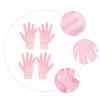 ASAKKURA 2 Pairs Pink Moisturizing Gloves Exfoliating Glove Hand Care Treatment Whitening view 4