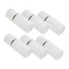 MUSISALY 6pcs Sponge Head Daub Bottles for Liquid Storage White Applicator for Cosmetics Medicine Travel Use Leak and Design view 1