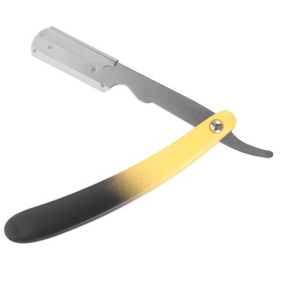 HONMEET Barber Holder for Men Ergonomic Manual Shaving for Beard and Eyebrow Grooming for Barber Shops and Home Use
