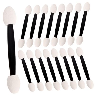 AUTSUPPL 4bags Dual-sided Eyeshadow Brush Applicator Soft Sponge Tips for Precise Eye Makeup Versatile Use for Eyeshadow Nose Shadow and Lip Application