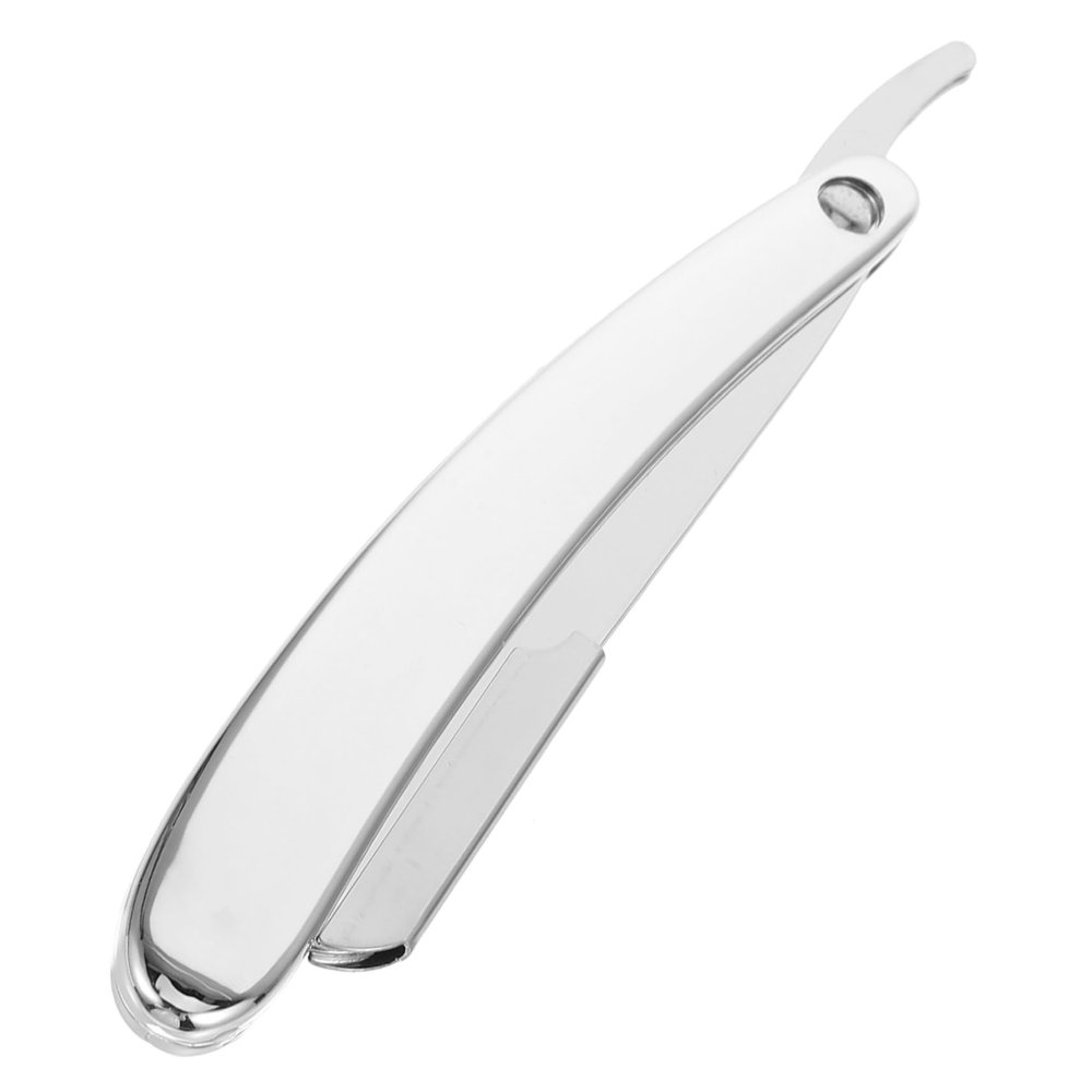 MERRYHAPY Electroplated Holder Men's Manual Razor Holder Stainless Steel Shaving Storage