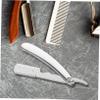 MERRYHAPY Electroplated Holder Men's Manual Razor Holder Stainless Steel Shaving Storage view 4