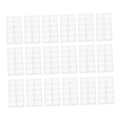 GOOHOCHY 120sets Ear Protective Patches for Earrings Support Tape Ear Drop Replacement Earring Backs Safety Material