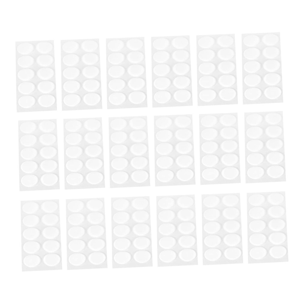GOOHOCHY 120sets Ear Protective Patches for Earrings Support Tape Ear Drop Replacement Earring Backs Safety Material