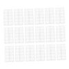 GOOHOCHY 120sets Ear Protective Patches for Earrings Support Tape Ear Drop Replacement Earring Backs Safety Material view 1