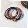 Gogogmee Unique Ponytail Bands Set 18 Pcs Hair Ties Elastic Rings Stylish Hair Ties for Women and Girls view 3