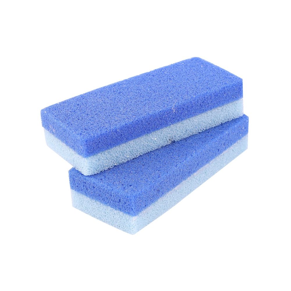 SOESFOUFU 2pcs Foot Rubbing Tool Callus Removing Stone for Foot Skin Care at Home Smooths Dry and Rough Skin Lightweight and Portable Design Blue