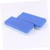 SOESFOUFU 2pcs Foot Rubbing Tool Callus Removing Stone for Foot Skin Care at Home Smooths Dry and Rough Skin Lightweight and Portable Design Blue view 2