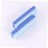 SOESFOUFU 2pcs Foot Rubbing Tool Callus Removing Stone for Foot Skin Care at Home Smooths Dry and Rough Skin Lightweight and Portable Design Blue view 3