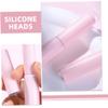 BIUDECO 6pcs Silicone Lip Applicators Makeup Brush Lipstick Brush Lid for Easy Sharing view 4