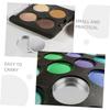 BIUDECO 30pcs Round Eyeshadow Pans Diy Makeup Palette Aluminum Eyeshadow Containers view 4