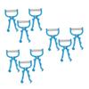 Outanaya 9pcs Facial Hair Remover Manual Epilator for Women Gentle Hair Removal Tool for Smooth Skin for Daily Use Face and Upper Lip Easy to Share and Use view 1