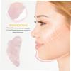COLLBATH Pink Crystal Scraping Plate Natural Crystal Massage Tool for Facial Neck Care Smooth Texture for Safe Use Multi-Functional Spa Accessory for Relaxation and Beauty Treatments view 3