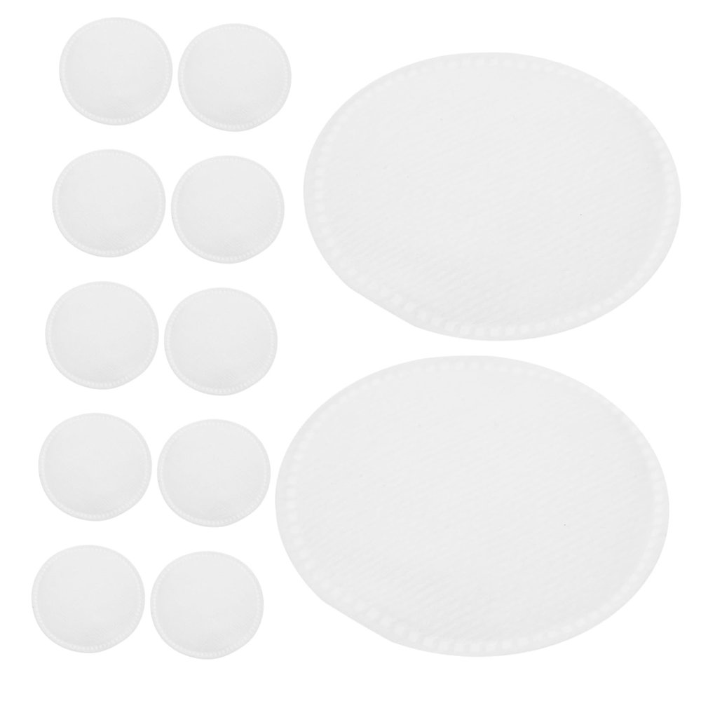 ASAKKURA 60pcs Round Makeup Pads Soft Absorbent Cotton Cleansing for Makeup Removal Facial Care for Salons Home Use Face Cleaning Tools