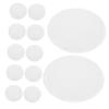 ASAKKURA 60pcs Round Makeup Pads Soft Absorbent Cotton Cleansing for Makeup Removal Facial Care for Salons Home Use Face Cleaning Tools view 1