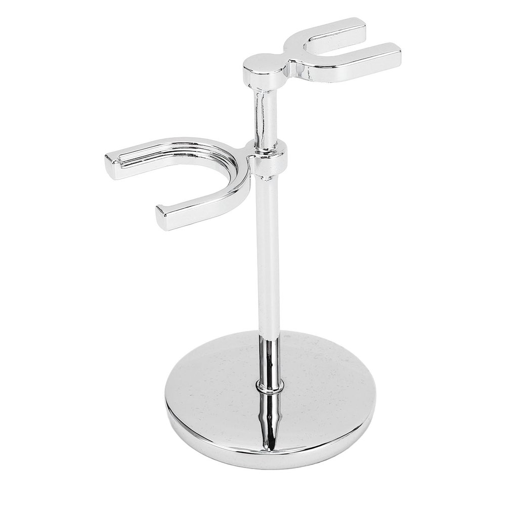 BTSEURY and Brush Stand, Salon Barbershop Shaving Holder, Metal Shaving Brush Stand Rack, Beard Shaving Stand