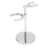 BTSEURY and Brush Stand, Salon Barbershop Shaving Holder, Metal Shaving Brush Stand Rack, Beard Shaving Stand view 1