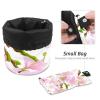 2PCS Cherry Blossom Aesthetics-786 Travel Cosmetic Bag Makeup Organizer: Stylish Bathroom Cases with Drawstring, Cylindrical & Small Toiletry Bag view 4
