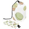 2PCS Dessert Art-657 Travel Cosmetic Bag Makeup Organizer Bag Bathroom Cases Toiletry Bag with Drawstring (Cylindrical bag and small bag) view 1