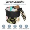 2PCS Pink Cherry Blossoms-843 Travel Cosmetic Bag Makeup Organizer, Drawstring Bathroom Cases - Cylindrical & Small Toiletry Bag view 2
