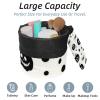 2PCS Cartoon Halloween-346 Travel Cosmetic Bag Makeup Organizer: Stylish Bathroom Cases with Drawstring, Cylindrical & Small Toiletry Bag view 2