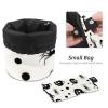 2PCS Cartoon Halloween-346 Travel Cosmetic Bag Makeup Organizer: Stylish Bathroom Cases with Drawstring, Cylindrical & Small Toiletry Bag view 4