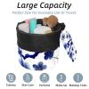 2PCS Pink Cherry Blossoms-867 Travel Cosmetic Bag Makeup Organizer, Drawstring Bathroom Cases - Cylindrical & Small Toiletry Bag view 2
