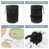 2PCS Dessert Art-655 Travel Cosmetic Bag Makeup Organizer, Drawstring Bathroom Cases - Cylindrical & Small Toiletry Bag view 3