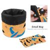 2PCS Cartoon Halloween Pumpkin-335 Travel Cosmetic Bag Makeup Organizer, Drawstring Bathroom Cases - Cylindrical & Small Toiletry Bag view 4