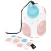 2PCS Dessert Art-648 Travel Cosmetic Bag: Your Ultimate Makeup Organizer & Bathroom Cases - With Drawstring, Cylindrical & Small Toiletry Bag view 1