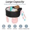 2PCS Dessert Art-648 Travel Cosmetic Bag: Your Ultimate Makeup Organizer & Bathroom Cases - With Drawstring, Cylindrical & Small Toiletry Bag view 2
