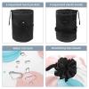 2PCS Dessert Art-648 Travel Cosmetic Bag: Your Ultimate Makeup Organizer & Bathroom Cases - With Drawstring, Cylindrical & Small Toiletry Bag view 3
