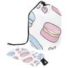 2PCS Colorful Dessert Art-615 Travel Cosmetic Bag Makeup Organizer, Drawstring Bathroom Cases - Cylindrical & Small Toiletry Bag view 1