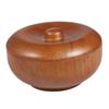 Healeved 3pcs Wooden Shaving Bowl Lid for Men Practical Shaving Soap Bowl for Barbershop Home Use Compact Design for Easy Storage and Lathering view 4